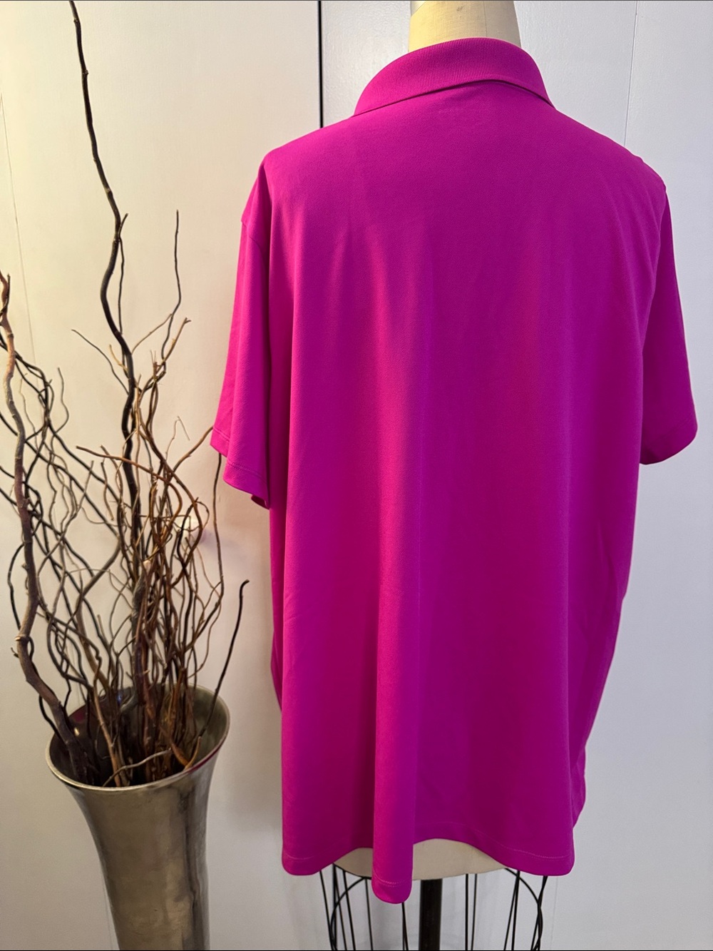 Lands' End Pink Outfitter Polo - Picture 4 of 5